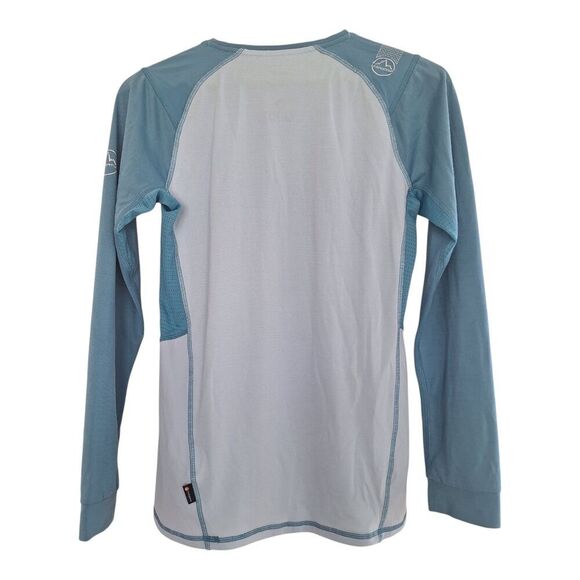La Sportiva Beyond Long Sleeve Shirt Sweat Wicking Anti-Odor Base Layer S - Picture 6 of 15